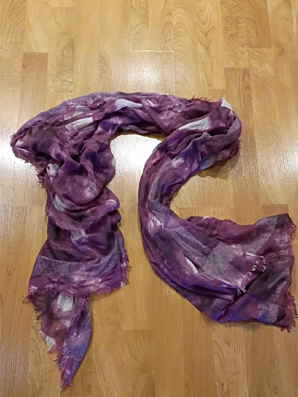 Charming Charlie Purple Multi-Tone Women's Scarf